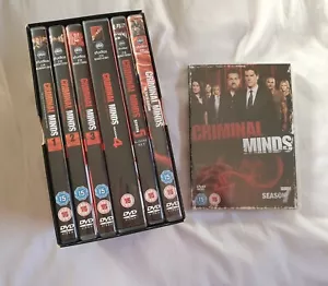 Criminal Minds Seasons 1-6 Box Set & Season 7 Dvd Region 2, Unused - Picture 1 of 6