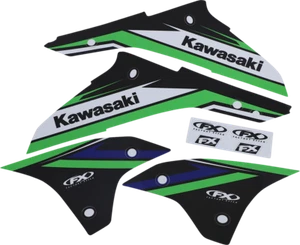 FACTORY EFFEX 24-01146 GRAPHIC EVO18 KLX4R 08-09 KAWASAKI KLX 450 R 2009 - Foto 1 di 2