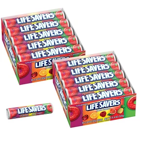 LIFE SAVERS - 5 Flavors Hard Candy, 1.14 Ounce Rolls (Pack of 20) - Picture 1 of 10