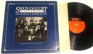 Savoy Doucet Cajun Band Les Harias Home Music Lp gatef Michael Doucet Ex - Picture 1 of 6