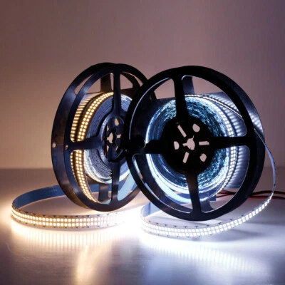 5M LED Strip light 120LED/M 240led/m narrow width 5mm PCB SMD 2835 Tape Lamp 12V - Image 1 of 4