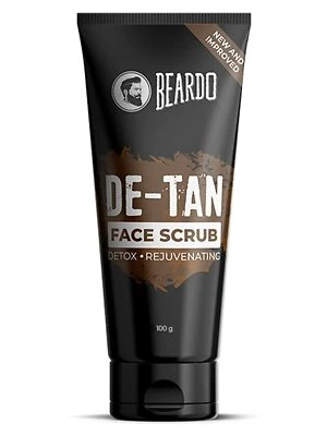 Beardo DeTan Face Scrub for Men Improved Coffee Scrub for Blackhead 100gm, - Image 1 of 3