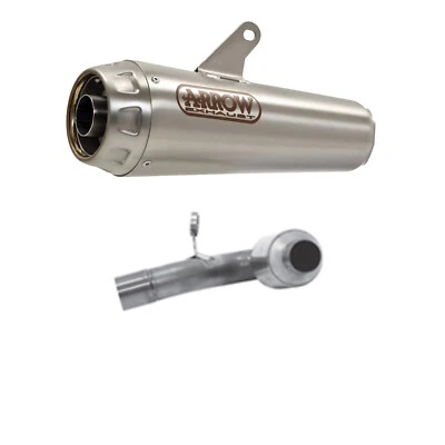 KIT SCARICO ARROW PER BMW F 900 R / F 900 XR 2020 > 2023 PRO-RACE NICHROM INOX - Immagine 1 di 3