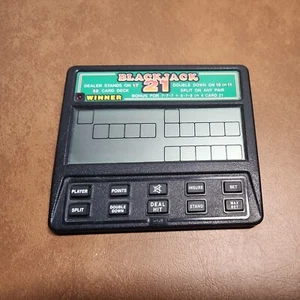 Radica Blackjack 21 Hand Held Electronic Game - Model 1450 - Picture 1 of 7