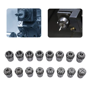 16Pcs Spring Collets Set Precise ER25 Collet Chucks Set for CNC Engraving  - Picture 1 of 10