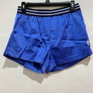Free People Movement Hot Shot Mini Shorts Blue Athletic Activewear - Picture 1 of 9