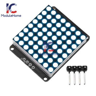 HT16K33 I2C LED Display Module 8*8 Dot Matrix Module Red Green White Blue Yellow - Bild 1 von 4