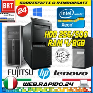 PC FESTPLATTE DEKTOP WORKSTATION (DELL,HP) INTEL XEON FINE 8GB RAM HDD SSD FEIN 500GB - Bild 1 von 11