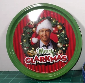 National Lampoons Christmas Vacation Collectible Cookie Gift Tin *Clark Griswold - Picture 1 of 8