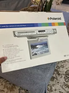 Polaroid 7" Under-the-Cabinet TV LCD DVD Player AM/FM Radio FDX-0700T - Picture 1 of 6