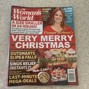 Woman's World Magazine December 26, 2022 very merry Christmas/a size smaller 24 - Picture 1 of 1