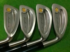 HONMA NEW-LB280 GOLD 3-STAR 8PC ORIGINAL SHAFT R-FLEX IRONS SET GOLF CLUBS BERES - Picture 1 of 4