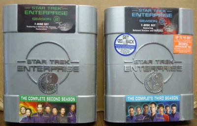 Star Trek Enterprise SEASON 2 & 3 Second & Third (14-DVD Box Set) BRAND NEW - Image 1 of 2