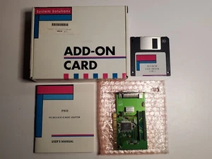 Adaptec PCI SCSI 1/O CONTROLLER 02710011 - AS-IS IN BOX W/MANUAL - Picture 1 of 9