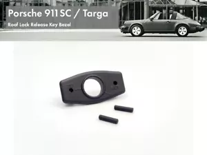 Porsche 911 SC / Targa - Roof Lock Release Key Bezel, Rosette (90156529946) - Picture 1 of 8