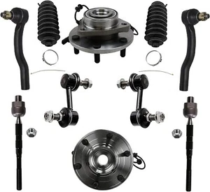 Barra estabilizadora Tierods con cojinete de rueda delantera y buje de 10 piezas para Infiniti QX56 QX80 Armada - Imagen 1 de 1