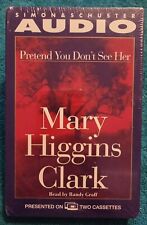 Pretend You Don't See Her - Mary Higgins Clark NEW 1997 Audiobook Cassette Graff