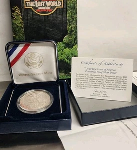 2010 US Boy Scouts Uncirculated Silver Dollar All Original Cert,case, - Picture 1 of 7