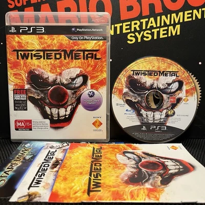 Twisted Metal W.Manual Playstation 3 PS3 PAL LIKE NEW TESTED FREE TRACKED POST - Image 1 of 4