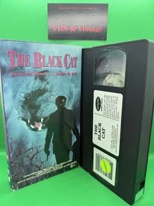 The Black Cat (VHS, 1981) Lucio Fulci Patrick Magee RARE HTF HORROR TESTED - Picture 1 of 2