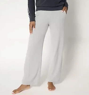 Barefoot Dreams Petite CozyChic Ultra Lite Pintuck Pant Vapor Medium $158.00 - Image 1 of 4