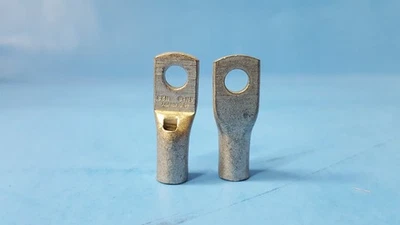 4 pcs- Ring Terminal Connector, Burndy, YAV8CL, 8 AWG - Image 1 of 2