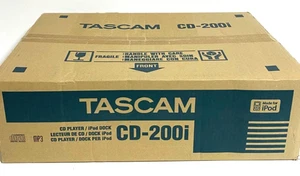 TASCAM CD-200i Professional CD Player TEAC CD/CD-ROM/CD-R/CD-RW for iPod AC100V - Picture 1 of 6