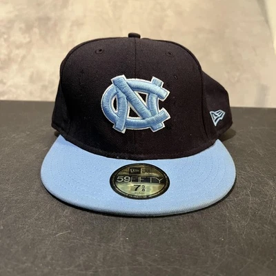 Gorra ajustada North Carolina Tar Heels para hombre 7 5/8 azul NCAA baloncesto nueva era Foto 1 de 4