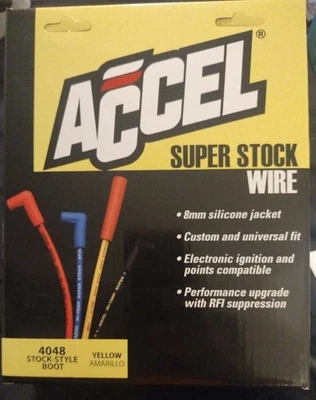 Cables de enchufe Accel Super Stock Foto 1 de 4