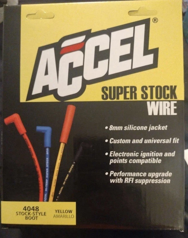 Cables de enchufe Accel Super Stock Foto 1 de 4