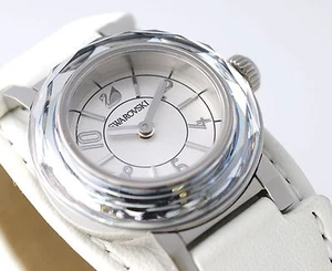 SWAROVSKI 999961 OCTEA MINI CRYSTAL WATCH NIB Leather Women Lady Gorgeous Gift - Picture 1 of 8