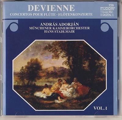 Devienne - Adorjan: Concertos for Flute Vol 1 (1993, Tudor) Like New Foto 1 de 2