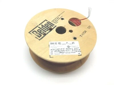 Belden 88844 002 Red 22 AWG Unshielded 4 Conductor Cable 500' - Image 1 of 4