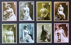Trikot Briefmarken "Lilly Langtry" postfrisch 8 Werte postfrisch Set 2017 - Bild 1 von 1