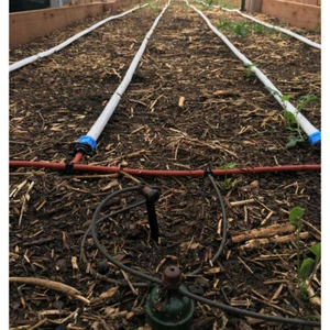 Drip Line Tape (4'x8') Double Manifold Parts - Automatic Irrigation Watering Kit - Picture 1 of 12