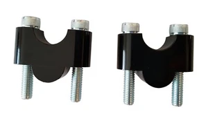 Bay4Global Handlebar Risers for Yamaha XT660X / XT 660X - 25mm up - Black - Bild 1 von 5