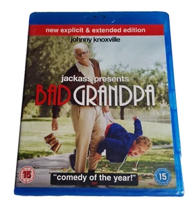 Jackass Presents Bad Grandpa (Blu-ray, 2014) Paramount Pictures BSP2557 Region B - Picture 1 of 7