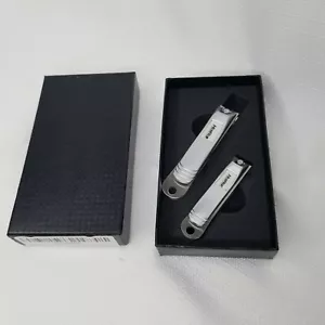 Nail Clipper Set Fingernail and Toenail Clipper stainless steel 2 pack new - Picture 1 of 2