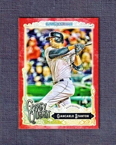 Carta Baseball 2017 Topps Gypsy Queen #108 Giancarlo Stanton Red Marlins 10/10 - Foto 1 di 3