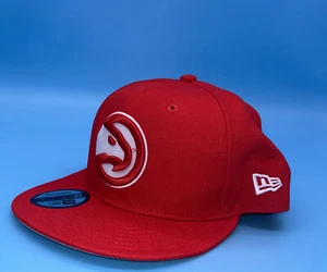 Atlanta Hawks Red New Era 59fifty Druckknopflasche - Bild 1 von 13