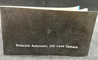 Vintage Polaroid 100 Land Camera Manual Instructions Guide - Image 1 of 4