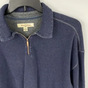 Maglione pullover Tommy Bahama uomo 1/4 zip XL - Foto 1 di 5