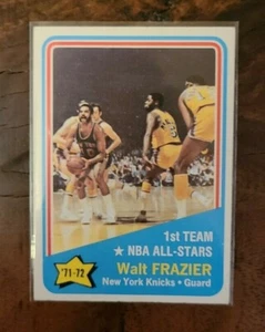 1972-73 Topps Basketball # 165 NBA All Stars Walt Frazier New York Knicks - Bild 1 von 6