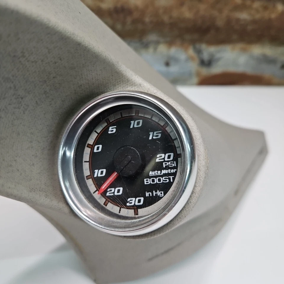 05-10 Chevy Cobalt A Pillar Pod Boost Gauge PSI AutoMeter OEM Bronceado LSJ Foto 1 de 4