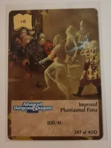 TSR Spellfire CCG 1st Ed. IMPROVED PHANTASMAL FORCE Card #347 of 400 AD&D - Picture 1 of 1