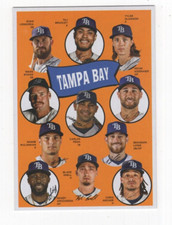 2023 TOPPS ARCHIVES BASEBALL TOPPS TEAM HISTORY POST CARD TAMPA BAY RAYS