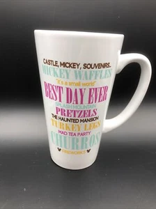 Taza Taza Castillo Mickey Treats Best Day Ever Parks Disney NUEVA CON ETIQUETAS WDW Walt Disneyland - Imagen 1 de 6