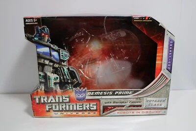 EMPTY BOX ONLY for Transformers Universe NEMESIS PRIME 2008 SDCC NO FIGURES - Image 1 of 4