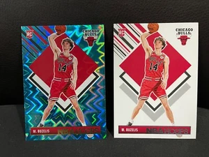 2024-25 Panini NBA Hoops Teal Explosion Tribute / Tribute Matas Buzelia RC #295 - Picture 1 of 2