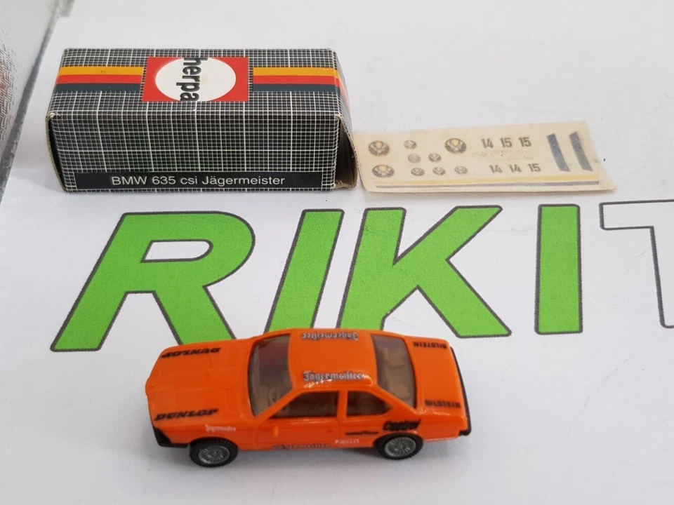 BMW 635 CSI Jagermeister Herpa 1/87 Con Scatola - Immagine 1 di 1